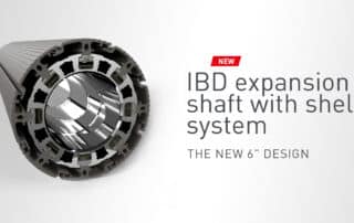 IBD expansion shaft with shell system